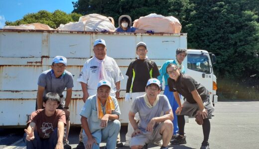 8月17日(土)廃品回収を行いました