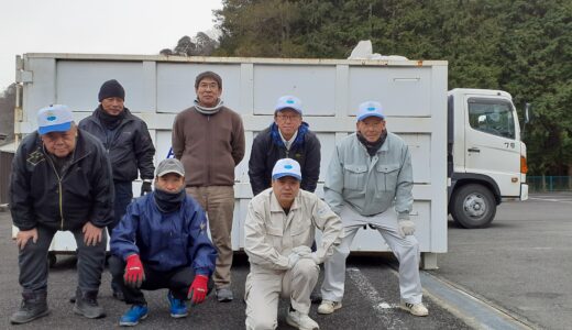 2月8日(土)廃品回収を行いました